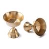 Butter Lamp Holder Vintage Brass Cup Tealight Candle Holder Tibetan Oil Lamp Buddhist Altar Supplies Candlestick Decors