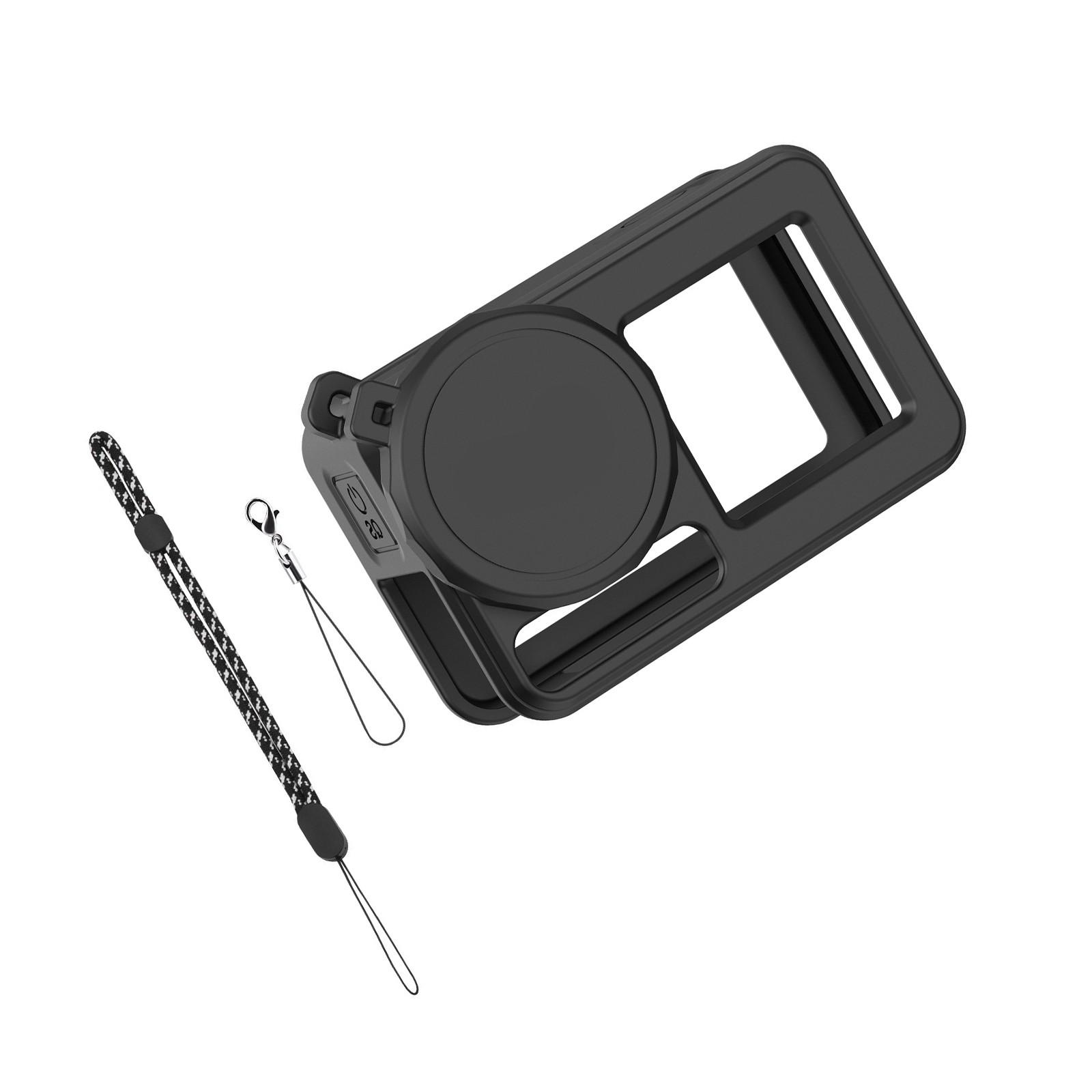 

Silicone Accessory Pack for Action 5 with Camera Case, Neck Lanyard, Loss Prevention Straps, and Lens Cover