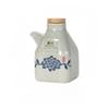 New Chinese Ceramic Soy Sauce Bottle Commercial Vinegar Cruet Kitchen Seasoning Bottle Liquor Chili Flask