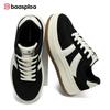Baasploa women's board shoes are warm, comfortable, thick soled, height increasing sports shoes, lightweight casual shoes, retro and trendy shoes