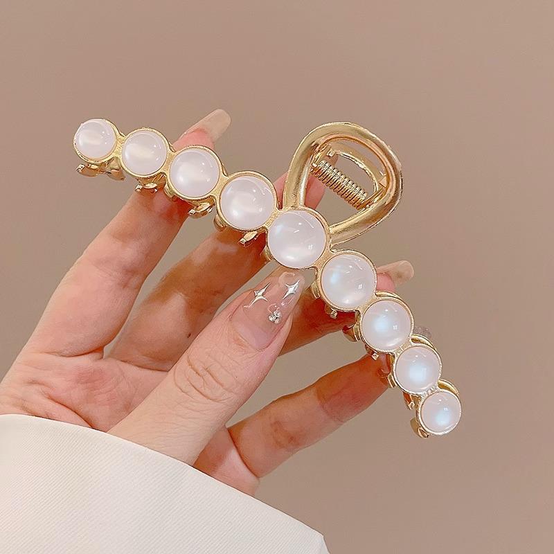 

Премиальная большая металлическая заколка-краб для волос для женщин - Дизайн Акула 2025