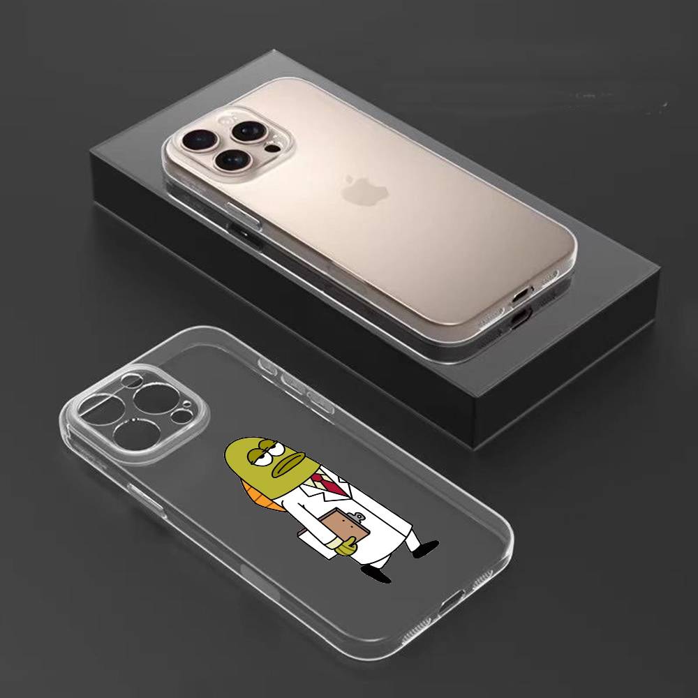Little Residents of Bikini Bottom Phone Case For iPhone17,16,15,14,13,12,11 Plus,Pro Max Soft Transparent Cover