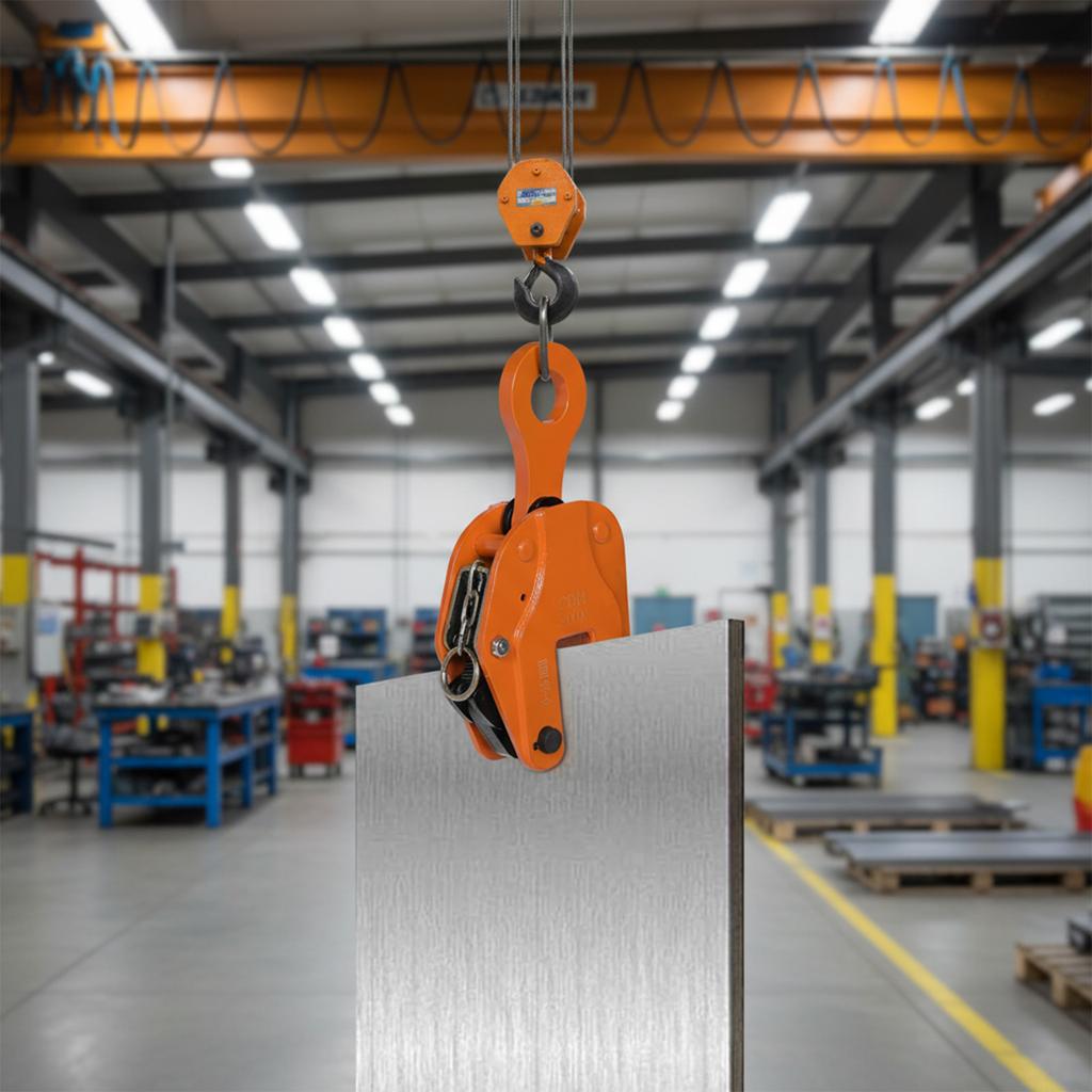 Construction Lifter Clip Wear Resist Vertical Lifters Alloy Plate Tongs Anti-Slip for Industry Crane Home Business