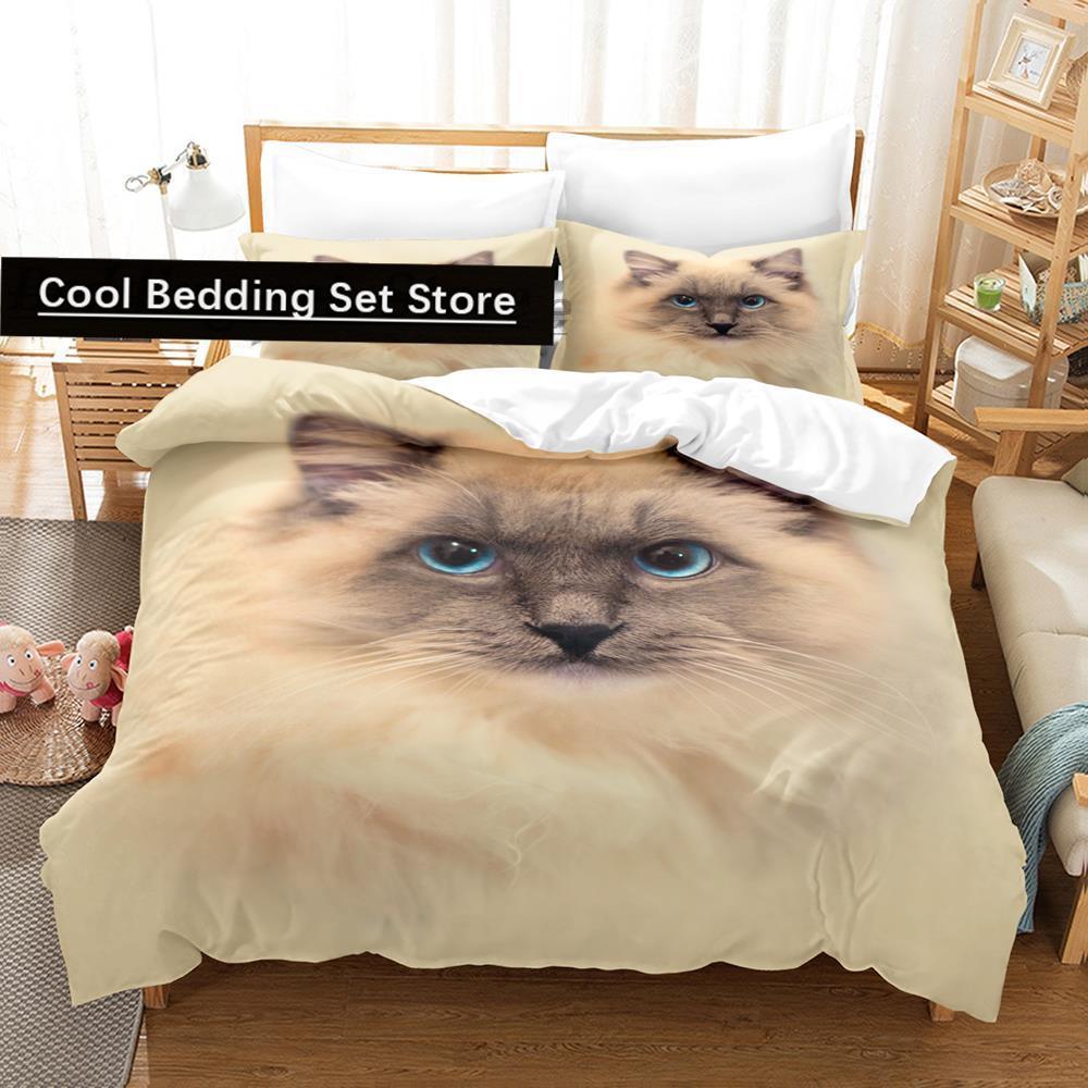 

Комплект постельного белья для милых собак, односпальная кровать, двуспальная кровать размера «king-size», комплект постельного белья для детей, комплект пододеяльников с 3D-принтом и аниме EU single(135x200cm)