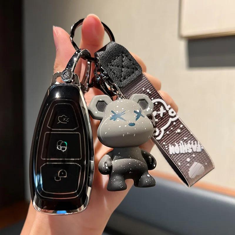 

New Tpu Car Smart Key Case Cover Shell For Ford Focus 3 4 St Mondeo Mk3 Mk4 Fiesta Fusion Kuga Ecosport Protect Fob Accessories