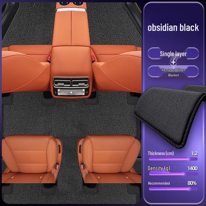 Eco-Friendly Double-Layer Floor Mats for L9 Vehicles - Waterproof & Dustproof Design