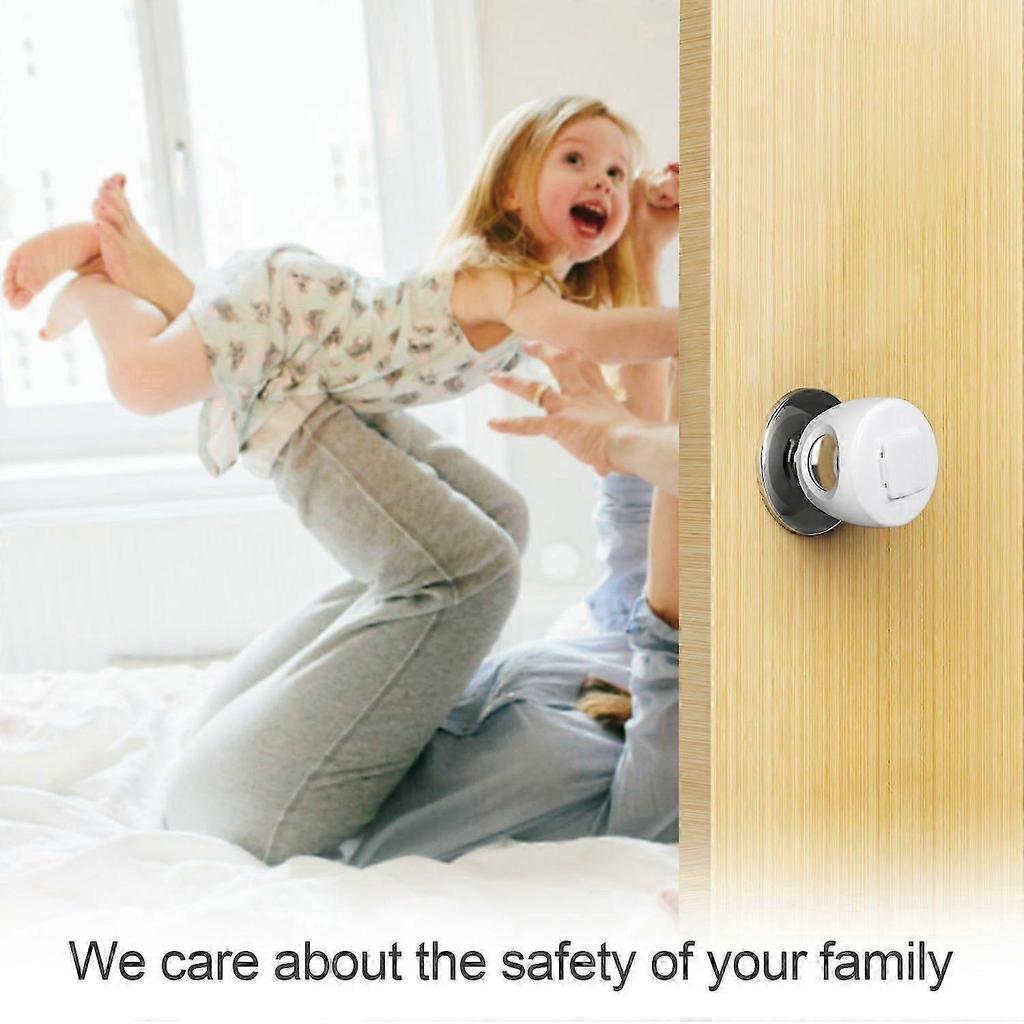 Door Knob Covers for Child Safety, Child Proof Door Knob Covers, Upgraded Design Child Safety Locks for Door Knobs 25-26