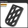 Motorcycle Brake Pedal Cover MX Style for Harley 1980-2024 Touring Road King Electra Glide 1986-2017 FL Softail Fat Boy Heritage 2012-2016 Dyna FLD