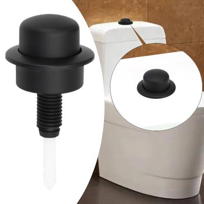Botón de Descarga Única para Inodoro Decoración de Baño Fácil de Reemplazar con Varilla Elegante para Válvula 49