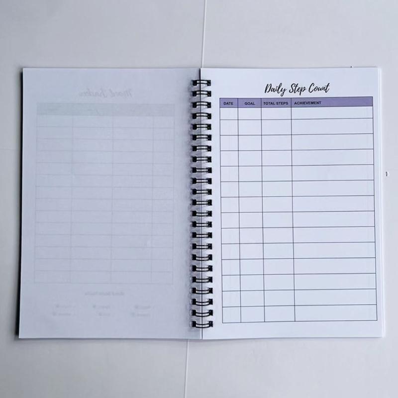 Weight Loss Planner Exercise Diet Journal For Weight Management Daily Workout Notebook Weight Loss Journal 5.51x8.27Inch