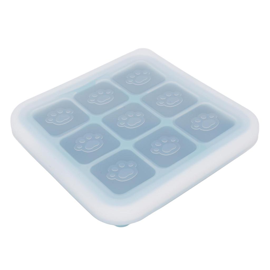 Silicone   Tray Multipurpose Flexible Easy Release Baby Food   Tray for Home Kitchen