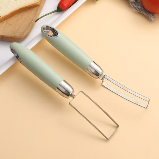 

Yousheng Watermelon Cutter Slicer Stainless Steel Portable Fruit Cutting Tool for Home Party Camping Kitchen Gadget for Fruit Lovers S