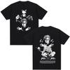 Anime Jojo Bizarre Adventure Killer Queen Kira Yoshikage T Shirts Unisexs Women Cotton Short Sleeves Oversized Tshirts Streetwear