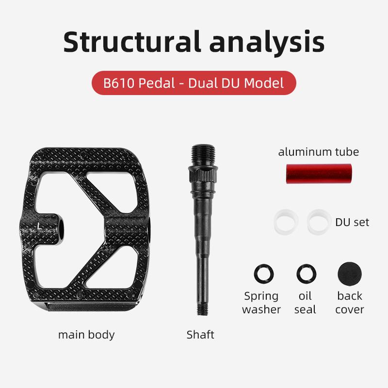 Bike Pedals Aluminum Alloy Anti-slip Bicycle Pedals One-piece MTB Road Mountain Cycling Pedal