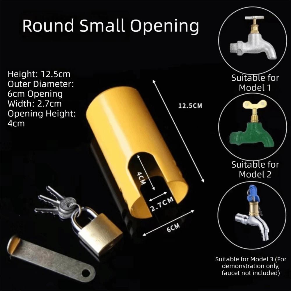 

Heavy Duty Water Spigot Cover Theft Protection Hose Bib Lock Outdoor Faucet Cover Kitchen жёлтый