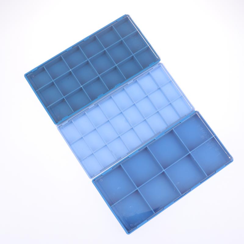 8/18 /24 Grids Watch Parts Storage Box With Lid Watch Repair Tool Organizing For Watchmaker Supplies