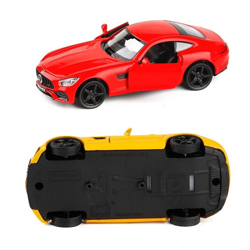 5 Inch Metal Car Simulation Exquisite Diecast & Toy Vehicle Mercedes Benz GTS AMG RMZ City 1:36 Alloy Model Gifts For Children