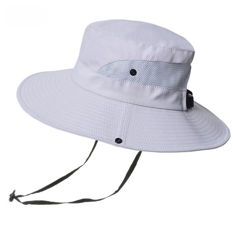 Summer Outing Hat For Women With Large Brim Sun Protection And Breathable Polyester Fabric