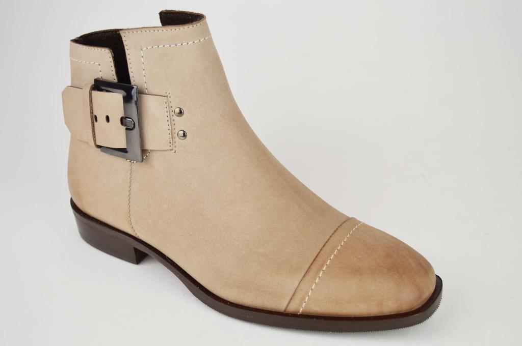Women's Boots Marco 2011 36 Beige Leather