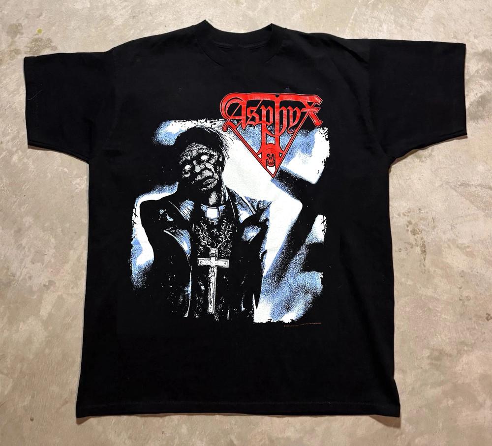 Vintage Asphyx Band Metal Hardcore T-shirt Size S to 5XL NE230 Unisex T-Shirt S