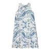 DIMANAF Neu 2026 Damen Übergröße Sommer Dame Langes Kleid Weste Ärmellos Locker Übergröße Maxi Strand Blumenmuster Sommerkleid Kleidung