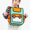 Creative Cartoon 3D Backpack for Children Anime Style Daypack Casual Book Bags for School and Short Travels