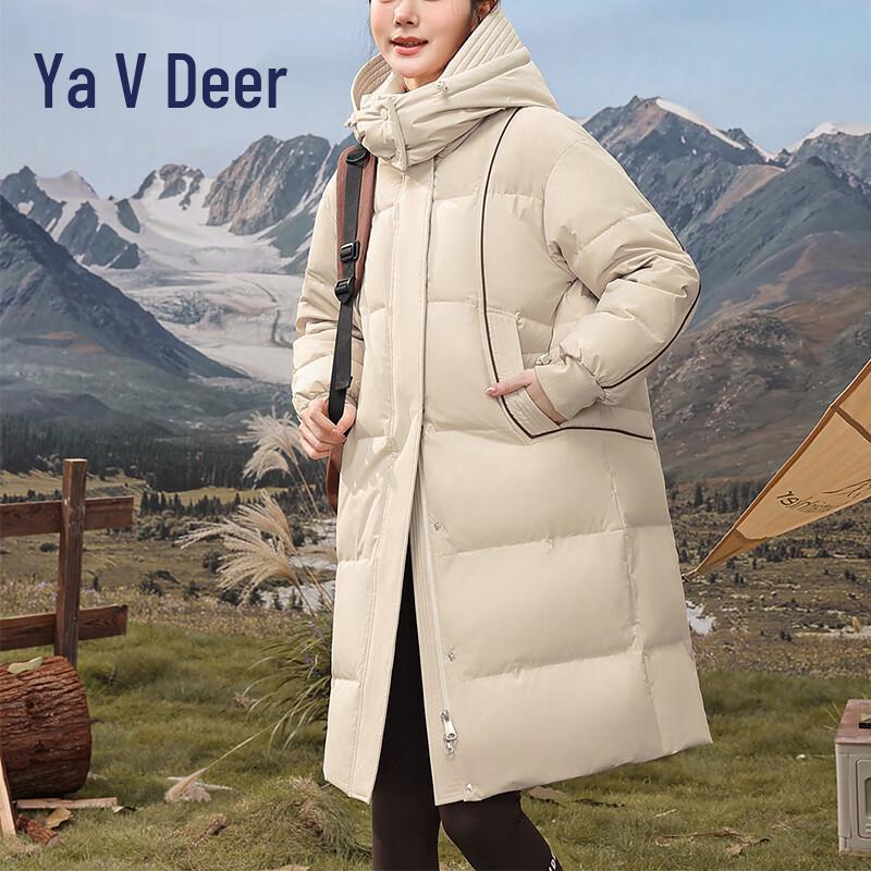 

Женская повседневная зимняя пуховая куртка с капюшоном YALU RS 2XL