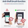 RFID Blocking Top Grain Leather Bifold Wallet for Women, Anti-Theft Ultra-Slim Short Wallet with Multi-Card Slots, Compact Purse