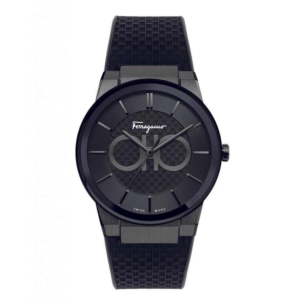 

Salvatore Ferragamo Ferragamo Sapphire Watch Black Black Black
