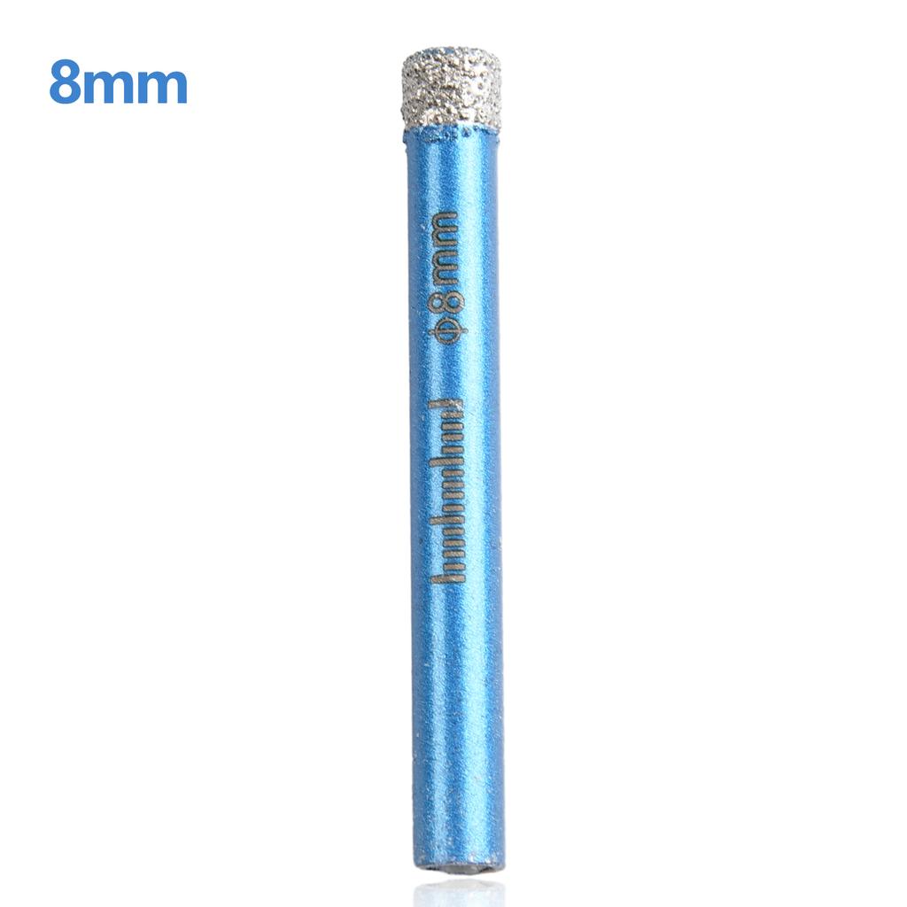 Diamond Coated Drill Bit Tile Marble Glass Ceramic Hole Saw Dry Drill Diamond Core Bit 6MM 8MM 10MM 12MM 14MM 16MM Self-cooling