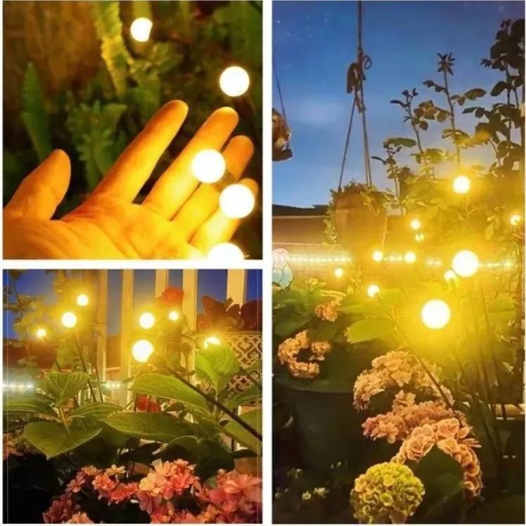 Solar-powered Lights, LED Outdoor Courtyard Garden Lights, Ground-mounted Outdoor Camping Lights