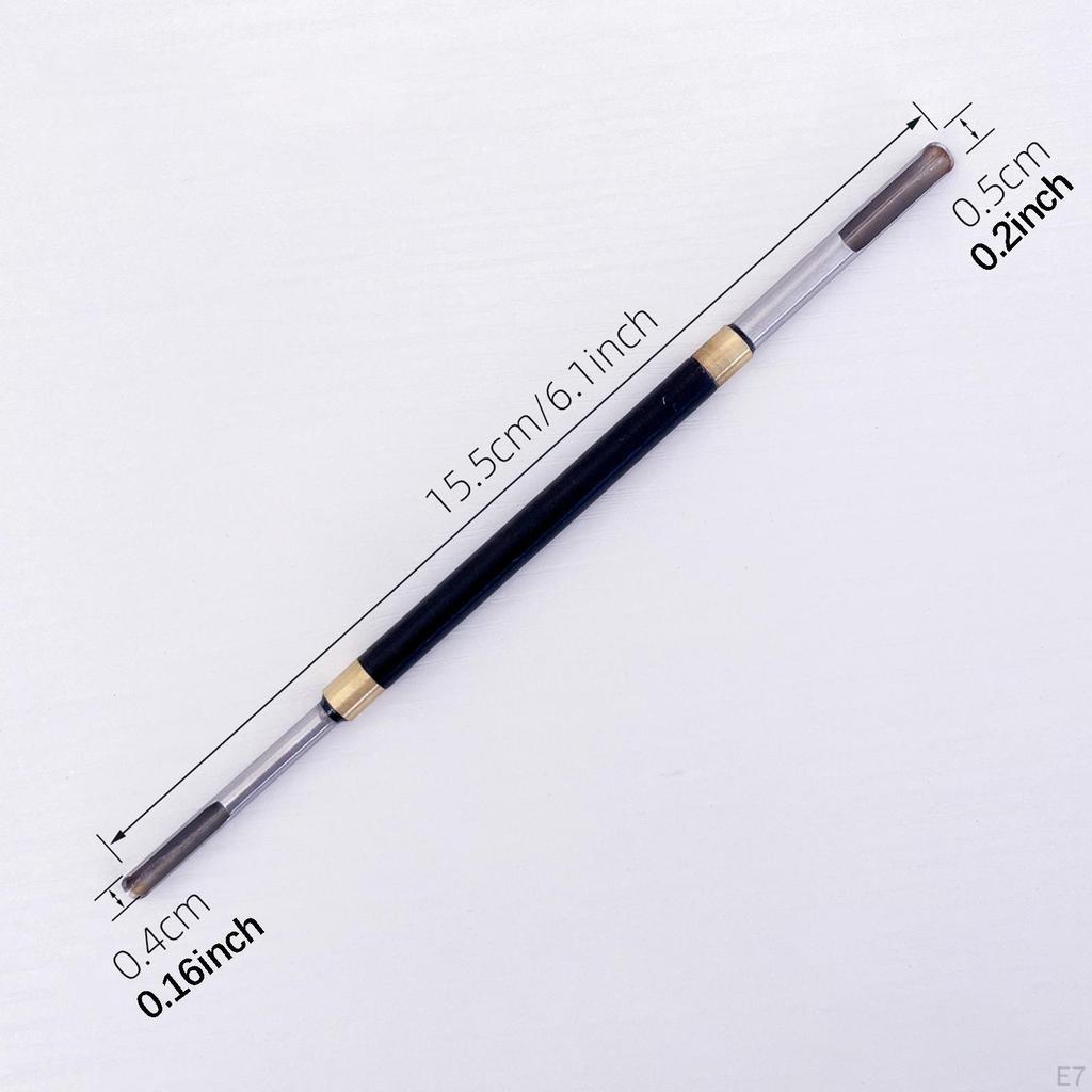 Double Head Pottery Hole Punch Professional Teapot Mouth Shaping Tool Comfortable Grip for Making