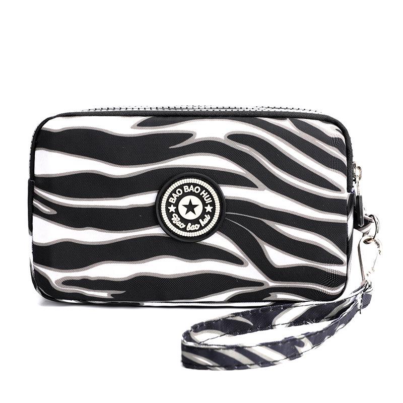 2024 Women's Mini Canvas Wristlet Bag & Coin Purse
