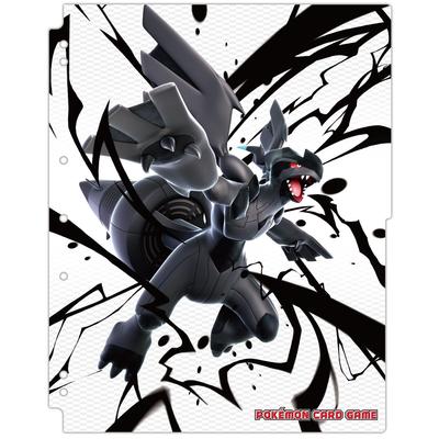 POKEMON Center Original Pokemon Card Game Collection Refill Zekrom Reshiram &
