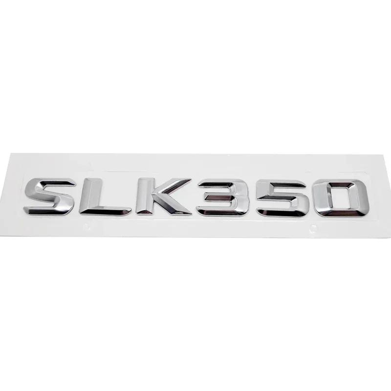 Automotive 3D Digital Alphabet Trunk Badge Decal for Mercedes Benz SLK55 SLK63 SLK200 SLK230 SLK250 SLK280 SLK300 SLK320 SLK350