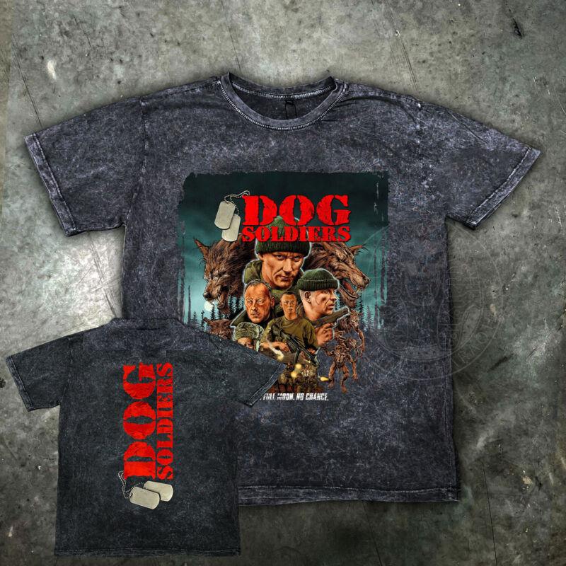 

Dog Soldiers Distressed Mens Halloween Horror T Shirt Slasher Movie Michael Myer S