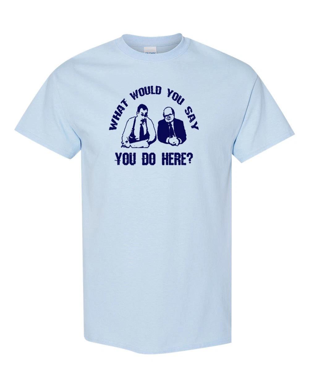 The Bobs Office Space Peter Gibbons Milton Bill Lumbergh Initech Blue L Tee 4XL