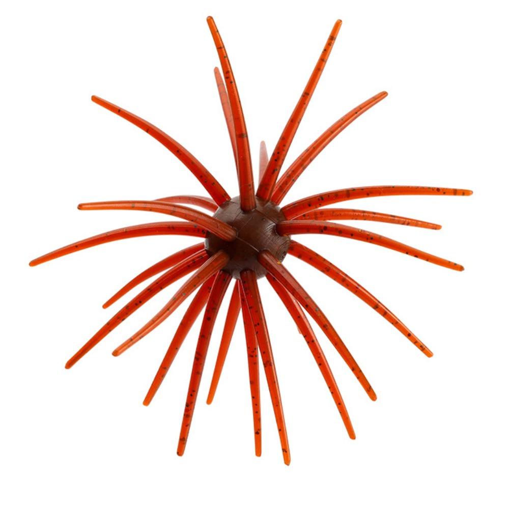 PVC Material Fishing Lure Soft Texture Soft Bait Fishing Bait Sea Urchin Lures Sea Bass Fishing