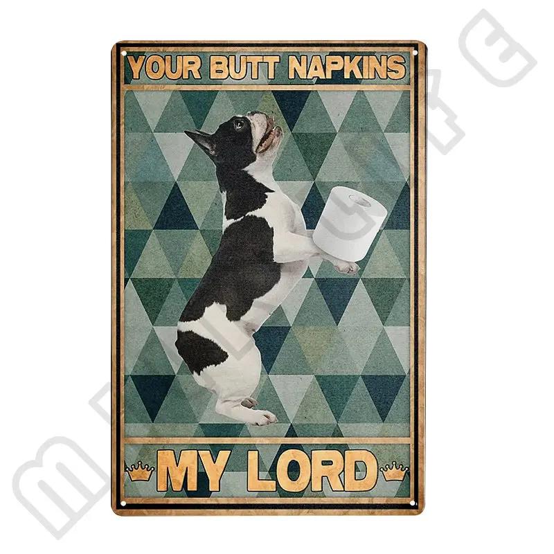 Metal Boston Terrier Co Bath Soap Tin Sign for Bathroom Toilet Home Room Pet Shop Decoration 12 X 8 Inches