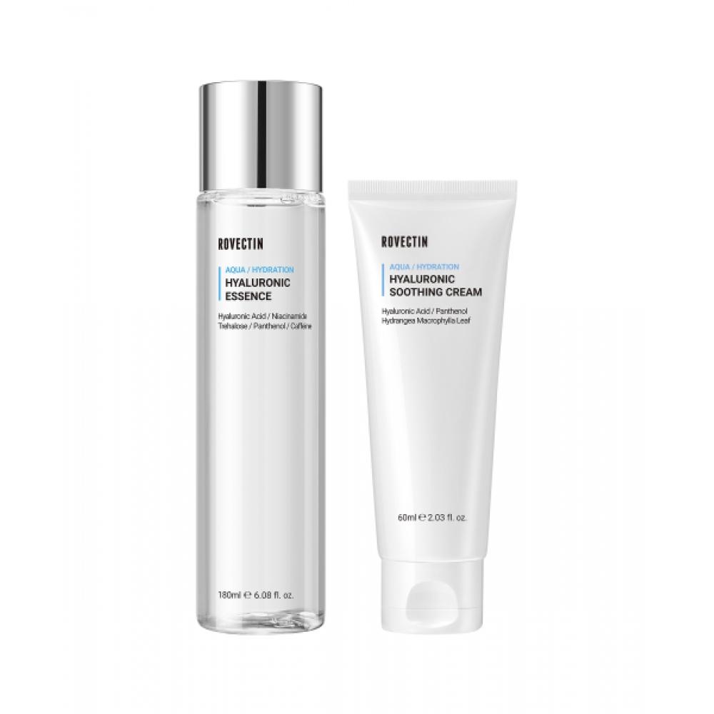 

Rovectin Hyaluronic Moisture Care Set Essence 180ml + Cream 60ml NONE