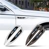 3D Metal Epoxy Car Body Side Fender Knife Badge Stickers Center Cover For 2 3 Mustang Shelby Fiesta Mondeo Transit  Escape