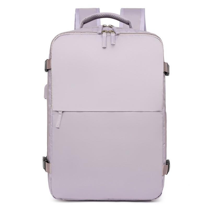 New backpack large capacity sleeve tie rod portable travel backpack men and women business travel laptop bag
