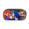 Super Mario Bros Pencil Case With Nylon Material For Students And Kids