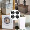 4Pcs Small Furniture Casters Wheel Sticky Pulley Appliance Sliders Self Adhesive Casters Wheel for Kitchen Appliances