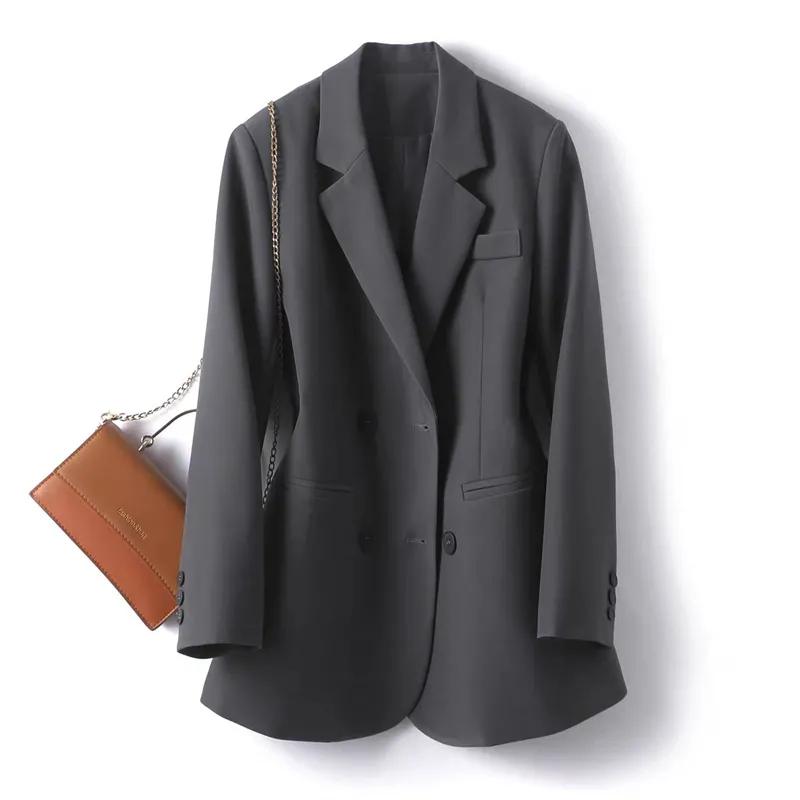 

Women Autumn High-End Suit Jacket Casual Temperament Blazer XS