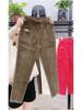2023 Spring Women's High Waist Corduroy Harem Pants - Slimming, Versatile, Thickened Design