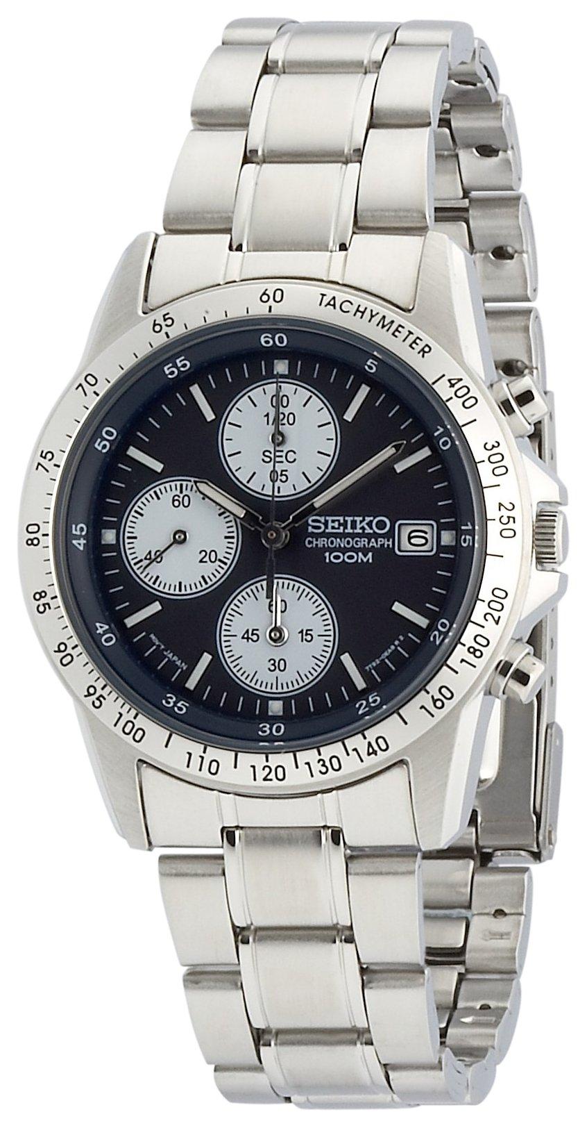 

[Импорт SEIKO]Часы SEIKO, импортированные из-за рубежа, модель SND365PC, темно-синие, мужские