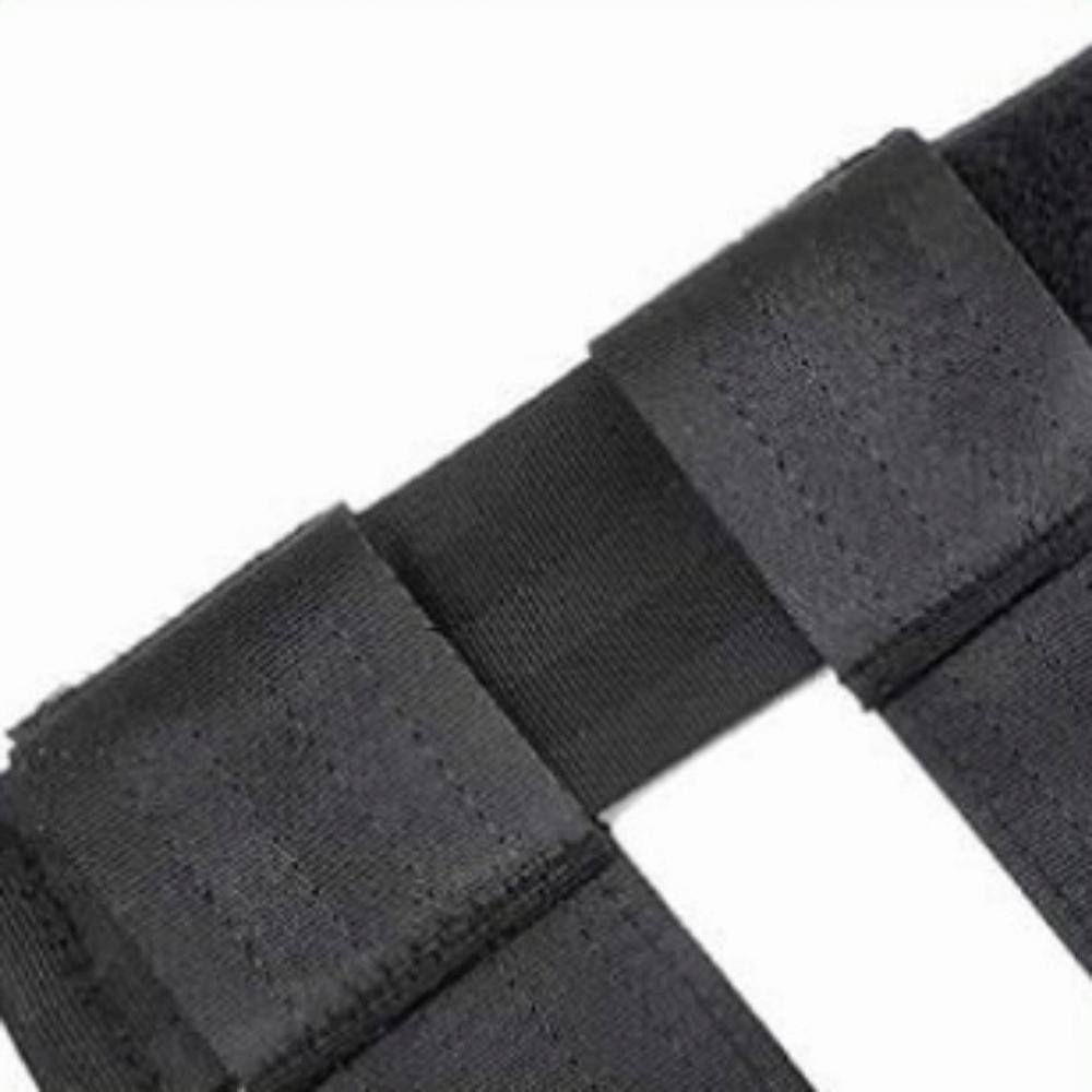 2PCS Adjustable Ankle Strap Nylon Tibialis Trainer Dumbbell Foot Attachment  Foot Workout чёрный