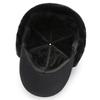Lingge Bomber Hat Autumn Winter Men's Outdoor Cycling Cold-Proof Warm Fleece Ear Mask Hat Thick Cotton Hat