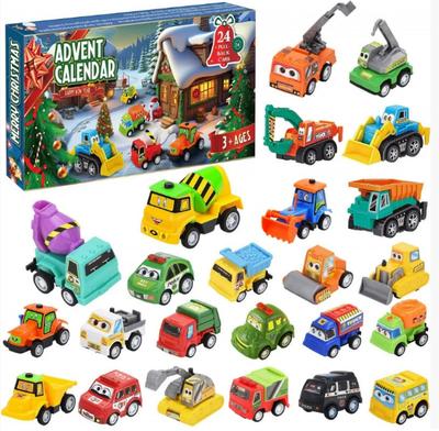 Arrival Calendar Includes 24 Christmas Decorations Countdown Engineering Vehicle Arrival Calendar Christmas Countdown